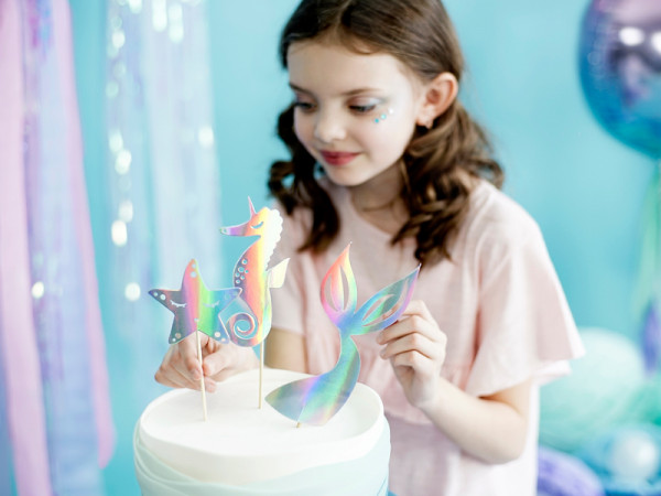 Mermaid Princess Tortendeko 3-teilig