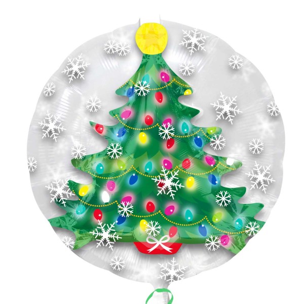 Folienballon Festlicher Tannenbaum 60cm