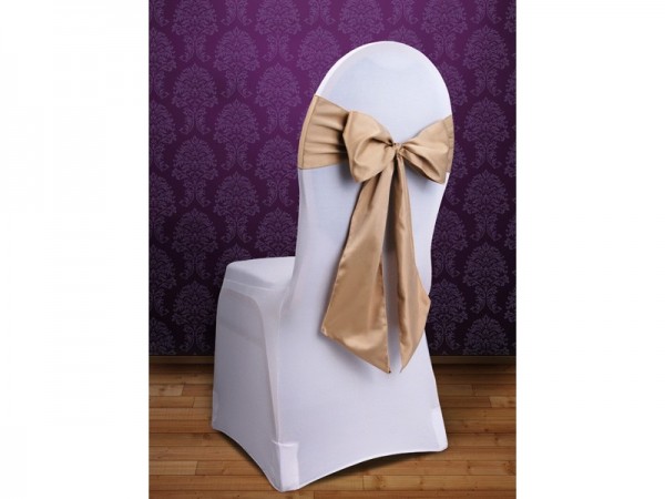 10 Satin Schleifen Melanie gold 15x275cm 3
