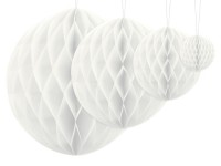 Wabenball Lumina weiß 20cm
