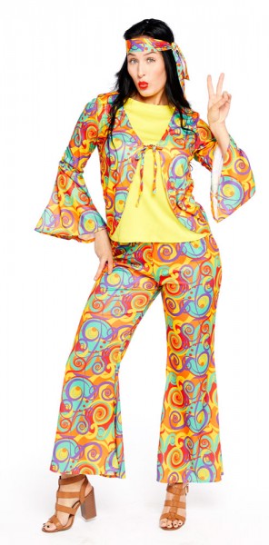 Sonnenschein Hippie Kostüm für Damen 3