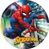 Spiderman Team Up 8 Pappteller 23cm