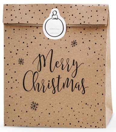 3 Christmas Eve Geschenktüten 25 x 27cm 3