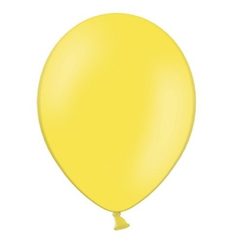 10 Luftballons Zitronengelb 27cm