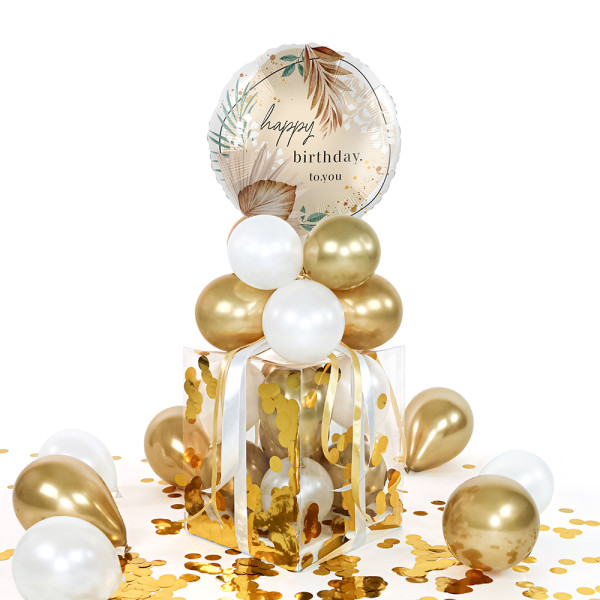 Balloha Geschenkbox DIY Bohemian Birthday XL