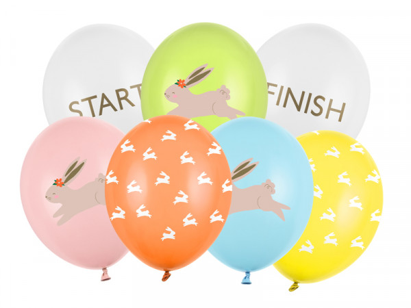 7 Oster Brunch Luftballons 30cm