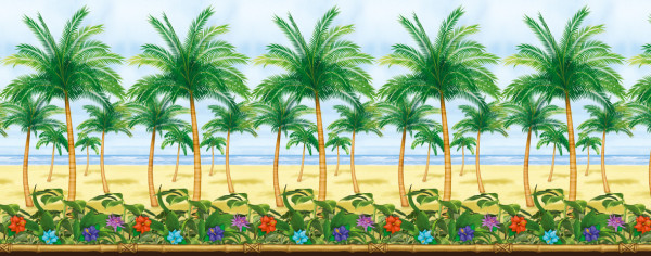 Palm Beach Wandkulisse 1,2 x 12,2m