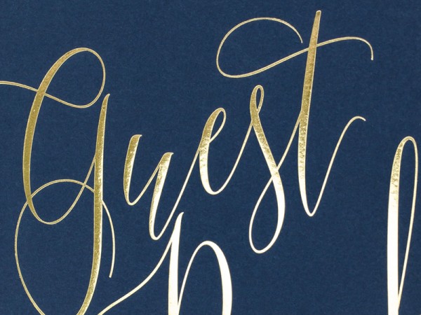 Gästebuch Precious Moments royalblau 6