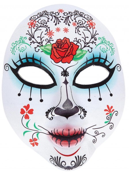 Tag Der Toten Maske Aus Stoff