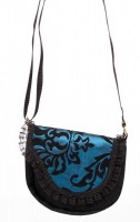 Blaue Barock Handtasche Aurelia