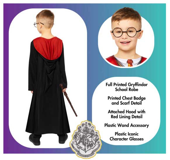 Harry Potter Kinderkostüm Deluxe 3