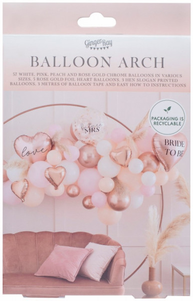 Bride to be Ballongirlande 65-teilig