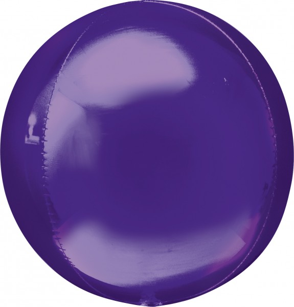 Orbz Folienballon lila 38 x 40cm