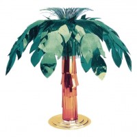 Metallische Palmen Tischfontäne 46cm