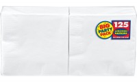 125 Weiße Servietten Genf 33cm