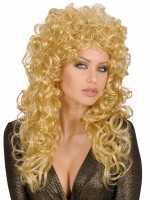 Blonde Lockenperücke Jolie Für Damen