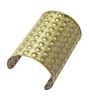 Förhandsgranskning: Armband med runda nitar guld