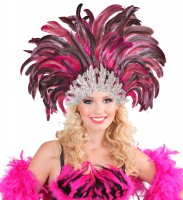 Showgirl Giorgina Pailletten Kopfschmuck