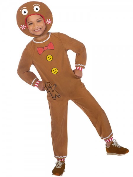 Lebkuchen Männchen Kostüm für Kinder 4