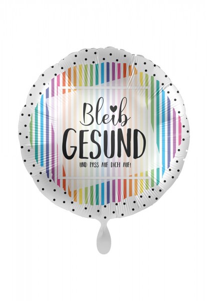 Bleib gesund Folienballon 43cm