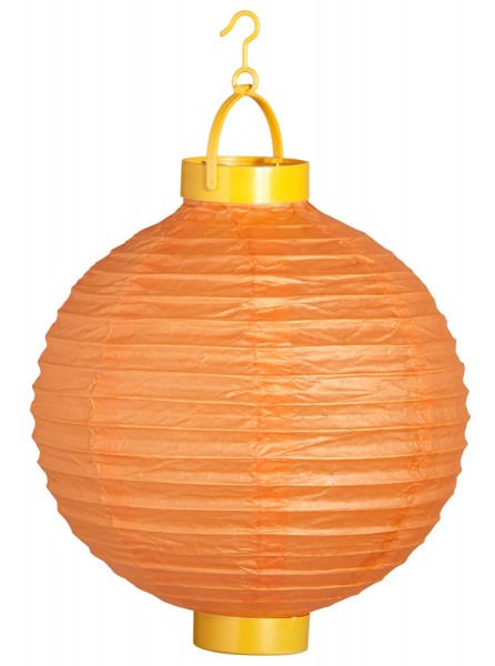 Orange LED-lykta 30cm 3