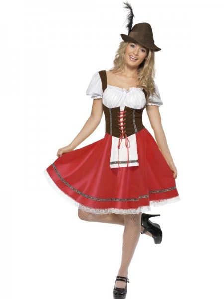 Sexy Alpen Kostüm für Damen