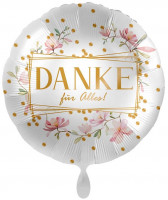 Danke für alles Folienballon 45cm