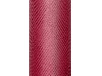 Tüll Stoff Luna weinrot 9m x 30cm