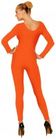 Langärmeliger Bodysuit für Damen Orange