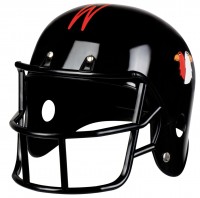 Football Helm Trevor Schwarz-Rot