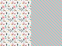 Vorschau: Little Christmas Geschenkpapier 2-teilig