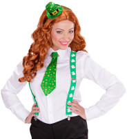 St Patricks Kleeblatt Hosenträger