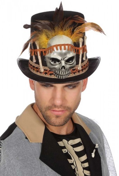 Voodoo Schwarzmagier Zylinder