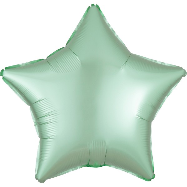 Edler Satin Sternballon mint 43cm
