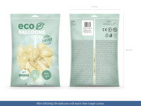 Vorschau: 100 Eco Kristall Ballons transparent 30cm