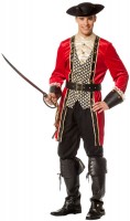 Edles Piratenkapitän Herrenkostüm Jay
