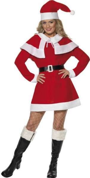 Santa Lady Weihnachts Damenkostüm