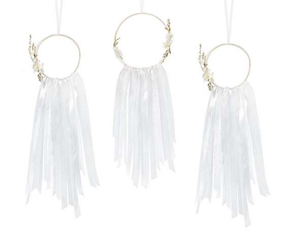 3 Dreamcatcher Fairytale vit