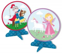 Prinzessin & Ritter Tischdeko