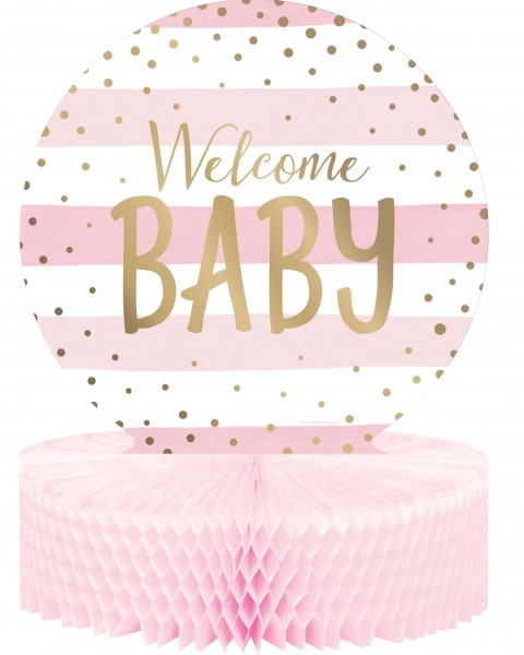 Welcome Baby Girl Aufsteller 23 x 30,5cm