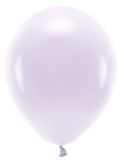 100 Eco Pastell Ballons lavendel 26cm