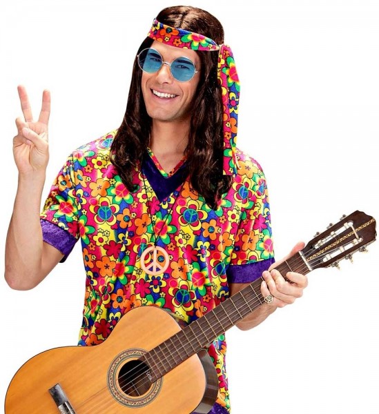 Hippie Brille John hellblau 4