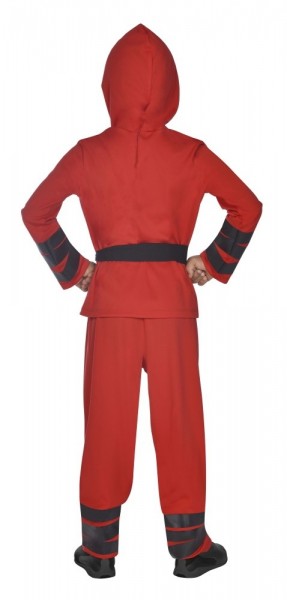 Roter Ninja Kinderkostüm 2
