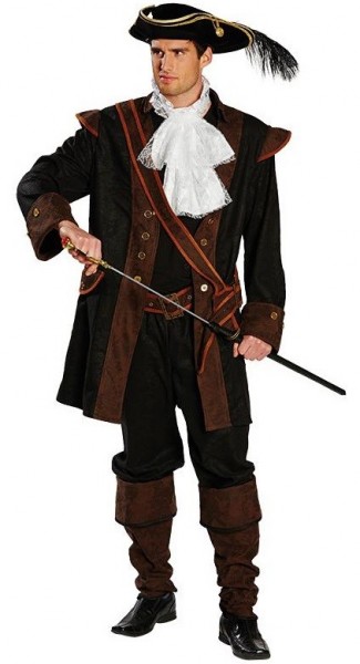 Eleganter Pirat Viktor Herrenkostüm
