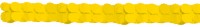 Gelbe Deko Papier Girlande 3,65m