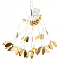 Goldene Mistelzweig Hängedeko 25cm