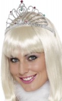 Silbernes Fächer Diadem