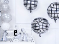 70s Discokugel Orbz Ballon 40cm
