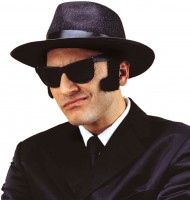 Vorschau: Schwarze Universal Brille Mit Getönten Gläsern