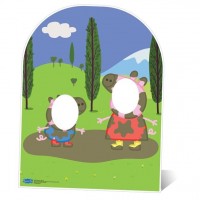 Peppa Wutz Matsch-Spass Fotowand 1,24m